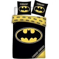 BrandMac Bed Linen - Adult Size 140 x 200 cm - Batman (1000483)