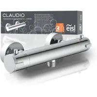 Eisl CLAUDIO Duscharmatur mit Thermostat, Thermostat, Mischbatterie Dusche, Duschthermostat