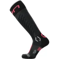 UYN Woman Ski One Merino Socks anthracite/pink (G048) 41/42