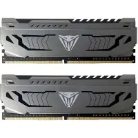 Patriot Viper Steel PVS416G320C6K, 16 GB, 2 x 8 GB, DDR4, 3200 MHz, 288-pin DIMM