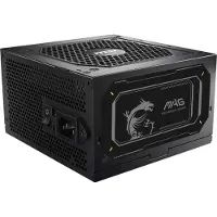 MSI MAG A850GL PCIE5 II, 850 W, 100 - 240 V, 47 - 63 Hz, Aktiv, 110 W, 846 W