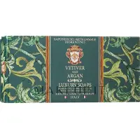 Saponificio Artigianale Fiorentino Fiorentino Vetiver und Argan Seife 125g - 3er Pack