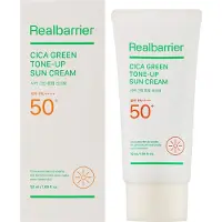Real Barrier Cica Green Tone Up Sonnencreme SPF 50+ PA++++ Gesichtscreme 50 ml
