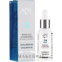 Apis Revolution In Hydration Hyaluron 4D Hyaluron Serum für dehydrierte trockene Haut 30 ml