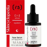 CARUNO Skincyclopedia Anti-Aging-Gesichtsserum mit 1 % Retinol und Squalan, 30 ml