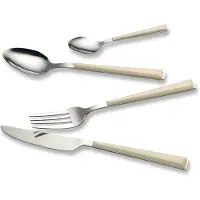 Echtwerk Besteck-Set "Basic" Camping/Picknickbesteck, Kunststoffgriffe