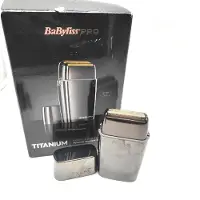 BaByliss Pro Folienrasierer Männerpflege Titanium kabellos ultra gründliche Rasur für Männer