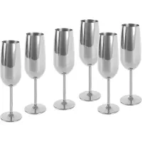 Echtwerk Champagnerglas Sektglas, Sektkelch, Champagnerkelch, bruchsicher, 250 ml
