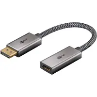 Goobay DisplayPort-auf-HDMI-Adapterkabel, 4K/60 Hz