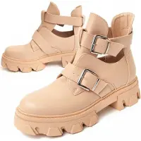 Montevita Stiefelette Bottivita6 Beige