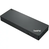 Lenovo ThinkPad Universal Thunderbolt 4, Kabelgebunden, Thunderbolt 4, 3,5 mm, Schwarz, cULus, FCC, ICES, NOM, Gleichstrom