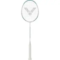 Victorio & Lucchino Badmintonschläger Auraspeed 9 R (ausgewogen/flexibel) weiss/grün - besaitet -