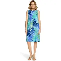 Betty Barclay Plisseekleid "Damen ohne Arm" Ohne Tasche