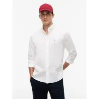 Tommy Hilfiger Langarmhemd "CORE FLEX POPLIN SOLID Regular Fit SHIRT" Regular Fit Flex Cotton