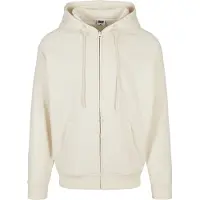 Urban Classics Kapuzenfleecejacke "Herren Zip Hoody" 1 Stk. tlg. mit Kapuze