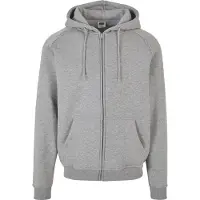 Urban Classics Kapuzenfleecejacke "Herren Zip Hoody" 1 Stk. tlg. mit Kapuze