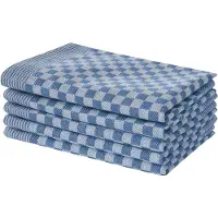 Otto Home Geschirrtuch "Keersten Premium" hochwertig, Grubentuch, 100 % Baumwolle, 5er-Set, 65 × 50 cm