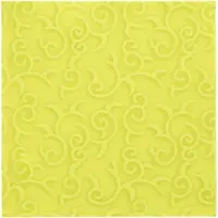 Papstar Servietten "ROYAL Collection" 1/4-Falz 40 cm x 40 cm limonengrün "Casali" 250 Stück