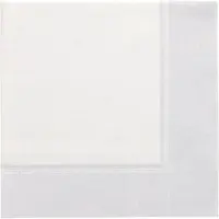 Papstar Servietten "ROYAL Collection" 1/4-Falz 40 cm x 40 cm weiß "Linum" 250 Stück