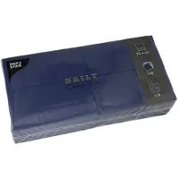 Papstar Servietten "DAILY Collection" 1/8-Falz 32 cm x 32 cm dunkelblau 900 Stück