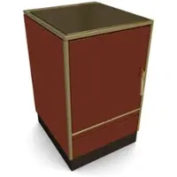 Glutos Küchenherd HH 02 G | majolika | Scharnier links | 5,5 kW