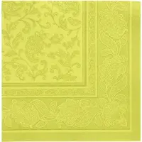 Papstar 50 Servietten "ROYAL Collection" 1/4-Falz 40 x 40 cm grün