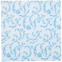 Papstar 50 Servietten "ROYAL Collection" 1/4-Falz 40 x 40 cm türkis