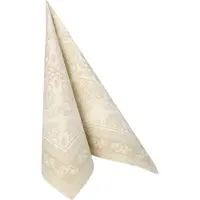 Papstar 50 Servietten "ROYAL Collection" 1/4-Falz 40 x 40 cm champagner