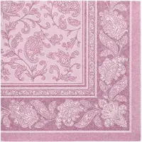 Papstar 50 Servietten "ROYAL Collection" 1/4-Falz 40 x 40 cm lila