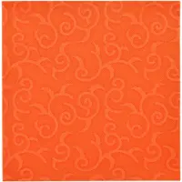 Papstar 50 Servietten "ROYAL Collection" 1/4-Falz 40 x 40 cm nektarine