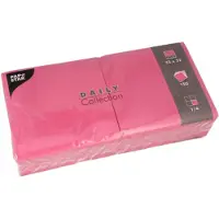 Papstar 900 Servietten `DAILY Collection` 1/4-Falz 32 cm x 32 cm fuchsia