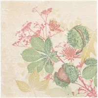 Papstar 250 Servietten ROYAL Collection 1/4-Falz 40 cm x 40 cm Autumn Leaves