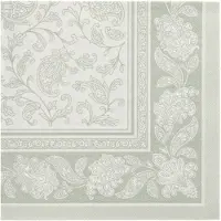 Papstar 50 Servietten "ROYAL Collection" 1/4-Falz 40 x 40 cm grün