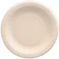 Papstar 500 Teller, Agrarreste pure rund Ø 18 cm weiss