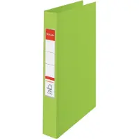 Esselte 25 mm Ringbuch Karton, PP (Polypropylen) DIN A4 23 Ringe Grün