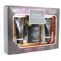 Markenlos Poppy Lace Geschenk-Duft-Set 3-teilig Hand & Body Lotion, Parfum, Dusch Gel