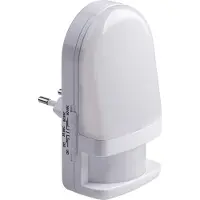 Meister LED-Nachtlicht 0,7 W - Warmweißes Licht - Mit PIR-Bewegungsmelder - Einstellbare Leuchtdauer - Für Kinderzimmer & Schlafzimmer - Stromsparend/Steckdosenlicht/Orientierungslicht / 7420620