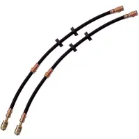 BESTPRICE 2x Bremsschlauch vorne [Hersteller-Nr. 10621101] für VW, Skoda, Seat