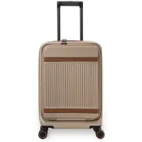 The Chesterfield Brand mit Laptopfach Zuna Trolley With Frontpocket Champagne taupe 55cm