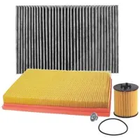 BESTPRICE Inspektionspaket Filtersatz SET A [Hersteller-Nr. 10694306] für Vauxhall, Opel