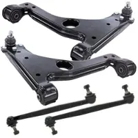 BESTPRICE Satz Querlenker + Koppelstangen Vorderachse [Hersteller-Nr. 10661060] für Opel, Vauxhall