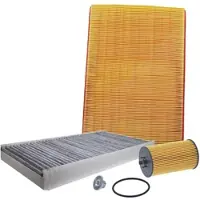 BESTPRICE Inspektionspaket Filtersatz SET A [Hersteller-Nr. 10694236] für Vauxhall, Opel