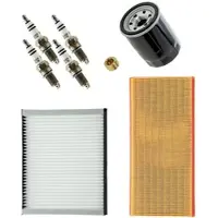 BESTPRICE Inspektionspaket Filtersatz SET C [Hersteller-Nr. 10694405] für Fiat