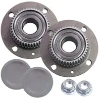 BESTPRICE 2x Radnabe Hinterachse [Hersteller-Nr. 10661134] für VW, Seat