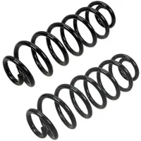 BESTPRICE 1x Fahrwerksfeder Hinterachse [Hersteller-Nr. 31478919] für Seat, Skoda, VW