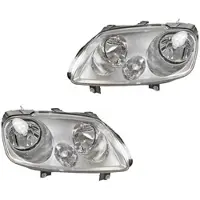 BESTPRICE 2x Scheinwerfer H7/H1 elektr LWR, ohne Stellmotor [Hersteller-Nr. 10427771] für VW