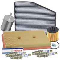 BESTPRICE Inspektionspaket Filtersatz SET D [Hersteller-Nr. 10694483] für Audi, VW, Skoda