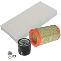 BESTPRICE Inspektionspaket Filtersatz SET A [Hersteller-Nr. 10694226] für Renault