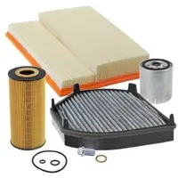 BESTPRICE Inspektionspaket Filtersatz SET B [Hersteller-Nr. 10694858] für Mercedes-Benz