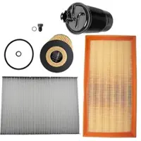 BESTPRICE Inspektionspaket Filtersatz SET B [Hersteller-Nr. 10694018] für Skoda, Audi, VW